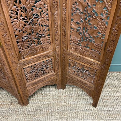 DECORATIVE CARVED SCREEN - ADDITIONAL PHOTO 4