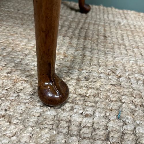 STUNNING EDWARDIAN WALNUT ANTIQUE LOW BOY WRITING TABLE - ADDITIONAL PHOTO 3