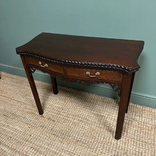 STUNNING ANTIQUE CHIPPENDALE SIDE TABLE TEA TABLE - ADDITIONAL PHOTO 7