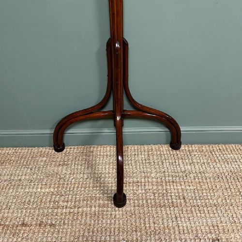 SUPERB EDWARDIAN ANTIQUE BENTWOOD COAT STAND - ADDITIONAL PHOTO 3