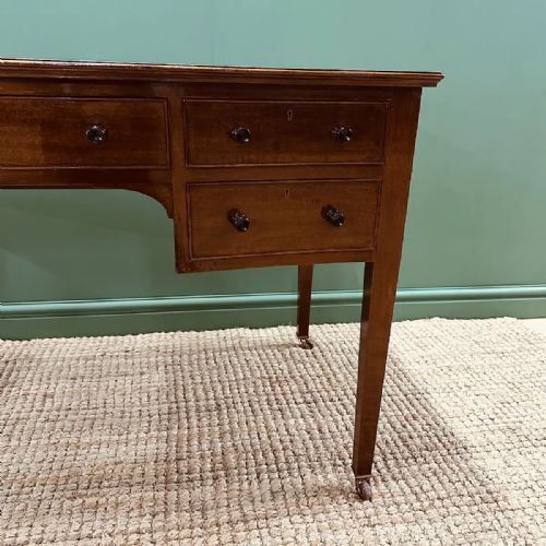 QUALITY MAHOGANY VICTORIAN ANTIQUE WRITING DESK - ADDITIONAL PHOTO 6