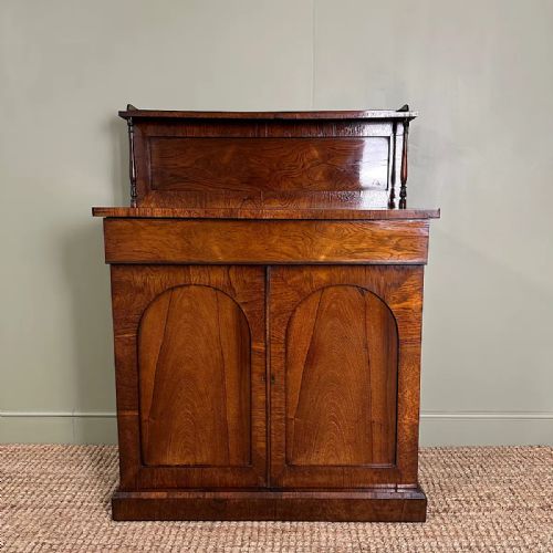 BEAUTIFUL VICTORIAN ROSEWOOD ANTIQUE CHIFFONIER - ADDITIONAL PHOTO 1