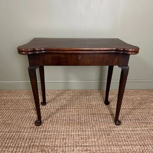 UNUSUAL GEORGE III ANTIQUE GAMES TABLE - ADDITIONAL PHOTO 1
