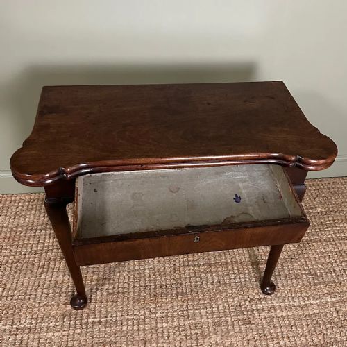 UNUSUAL GEORGE III ANTIQUE GAMES TABLE - ADDITIONAL PHOTO 6