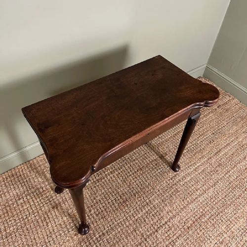 UNUSUAL GEORGE III ANTIQUE GAMES TABLE - ADDITIONAL PHOTO 7