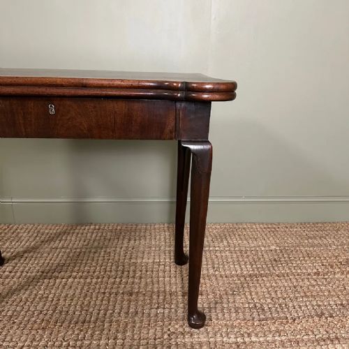 UNUSUAL GEORGE III ANTIQUE GAMES TABLE - ADDITIONAL PHOTO 8