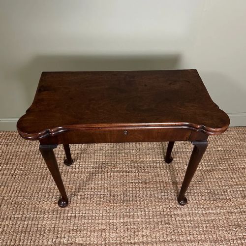 UNUSUAL GEORGE III ANTIQUE GAMES TABLE - ADDITIONAL PHOTO 9