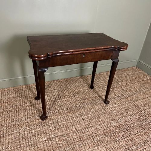 UNUSUAL GEORGE III ANTIQUE GAMES TABLE - ADDITIONAL PHOTO 10