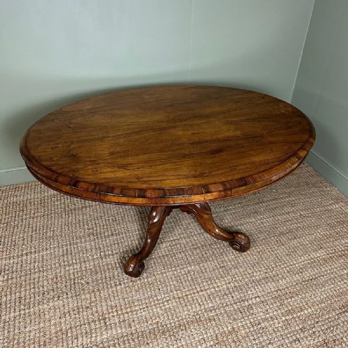 stunning antique victorian rosewood dining table - CATEGORY: ANTIQUE TABLES - DATED 19TH CENTURY