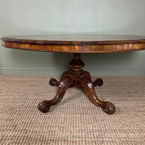 STUNNING ANTIQUE VICTORIAN ROSEWOOD DINING TABLE - ADDITIONAL PHOTO 3
