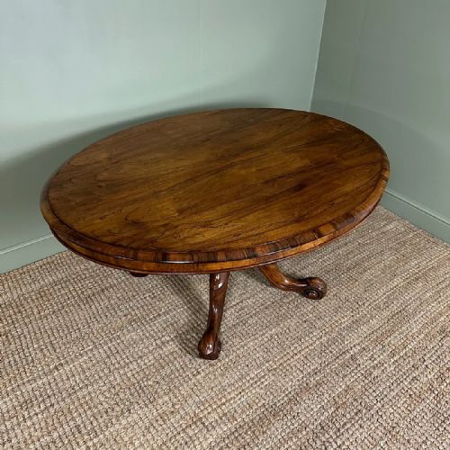 STUNNING ANTIQUE VICTORIAN ROSEWOOD DINING TABLE - ADDITIONAL PHOTO 8