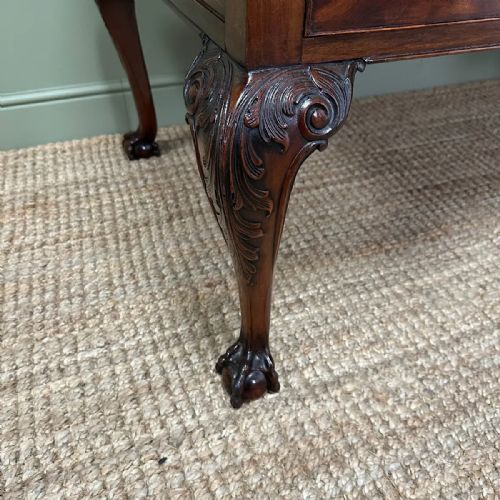 SPECTACULAR LARGE EDWARDIAN MAHOGANY ANTIQUE PARTNERS DESK - ADDITIONAL PHOTO 9