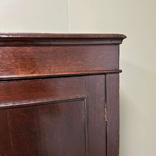 PERIOD OAK ANTIQUE GEORGIAN CUPBOARD - ADDITIONAL PHOTO 5