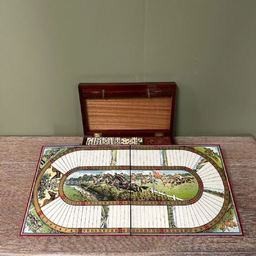 ANTIQUE GAMES COMPENDIUM BOX BY F H AYRES - ADDITIONAL PHOTO 3