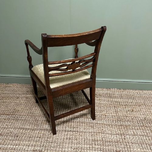 SET OF 6 ANTIQUE GEORGIAN MAHOGANY DINING CHAIRS - ADDITIONAL PHOTO 8