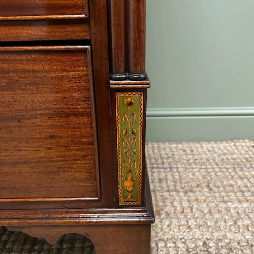 SPECTACULAR ANTIQUE GEORGIAN MAHOGANY CHEST OF DRAWERS - ADDITIONAL PHOTO 3