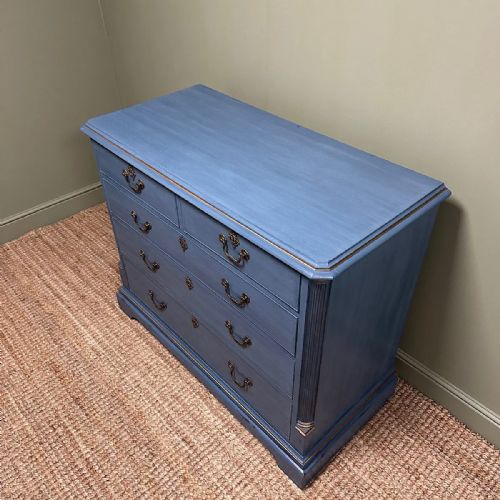 DECORATIVE GEORGE III ANTIQUE CHEST OF DRAWERS - ADDITIONAL PHOTO 6