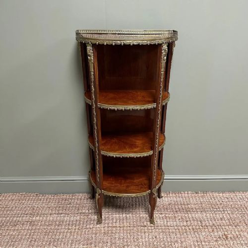 superb quality mahogany antique etagere - CATEGORY: ANTIQUE FURNITURE - DATED 1890