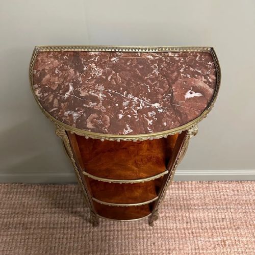 SUPERB QUALITY MAHOGANY ANTIQUE ETAGERE - ADDITIONAL PHOTO 2