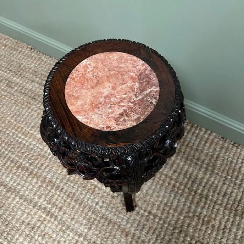 SUPERB 19TH CENTURY ANTIQUE CHINESE SIDE TABLE - ADDITIONAL PHOTO 3