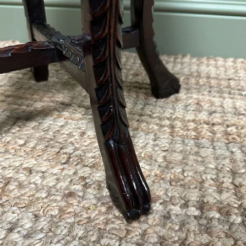 SUPERB 19TH CENTURY ANTIQUE CHINESE SIDE TABLE - ADDITIONAL PHOTO 4