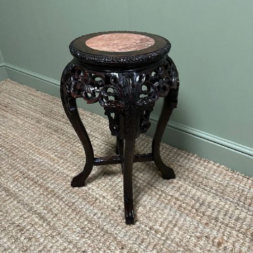 SUPERB 19TH CENTURY ANTIQUE CHINESE SIDE TABLE - ADDITIONAL PHOTO 6