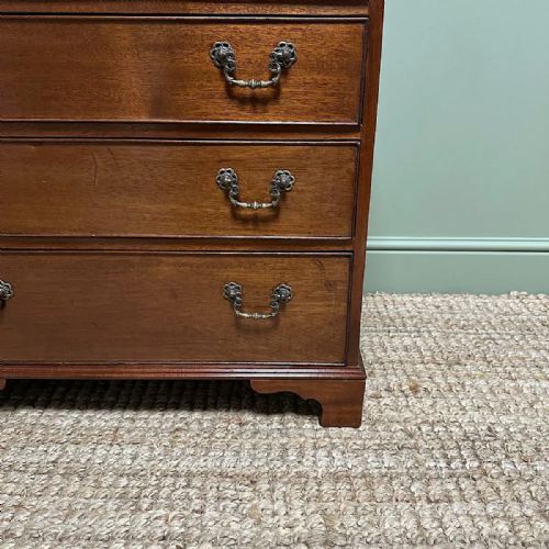 SMALL GEORGIAN DESIGN EDWARDIAN ANTIQUE CHEST OF DRAWERS - ADDITIONAL PHOTO 7