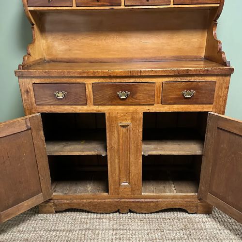 VICTORIAN ANTIQUE PINE DRESSER - ADDITIONAL PHOTO 7