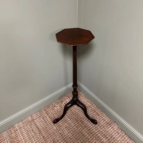 UNUSUAL VICTORIAN MAHOGANY ANTIQUE TORCHERE - ADDITIONAL PHOTO 2