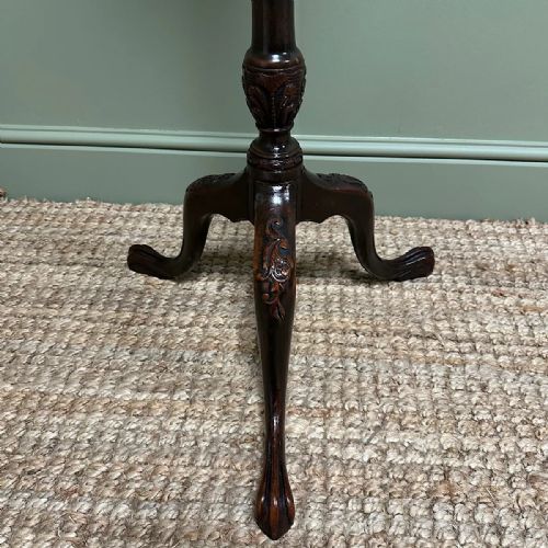 UNUSUAL VICTORIAN MAHOGANY ANTIQUE TORCHERE - ADDITIONAL PHOTO 3