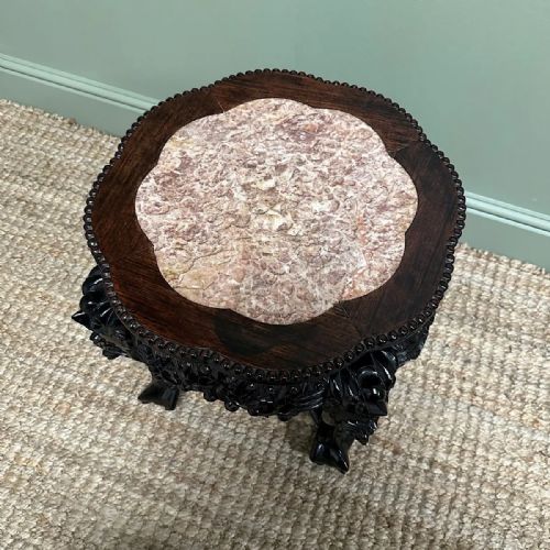 19TH CENTURY ANTIQUE CHINESE COFFEE TABLE - ADDITIONAL PHOTO 3