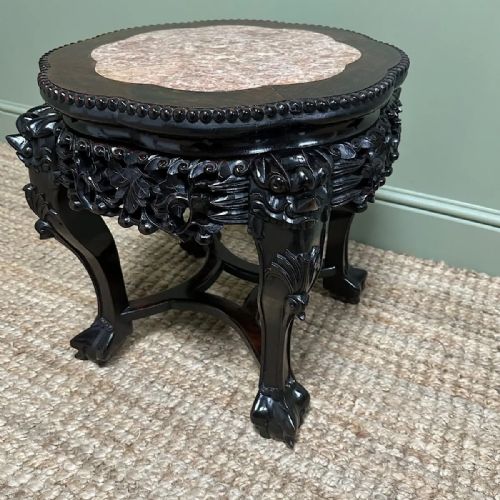 19TH CENTURY ANTIQUE CHINESE COFFEE TABLE - ADDITIONAL PHOTO 4