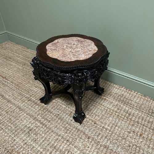 19TH CENTURY ANTIQUE CHINESE COFFEE TABLE - ADDITIONAL PHOTO 5