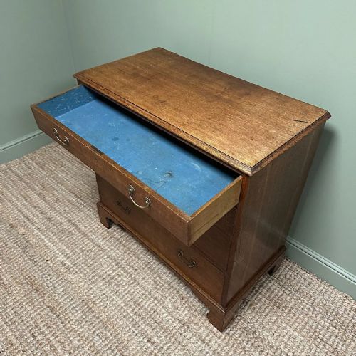 STUNNING LATE 18TH CENTURY OAK CHEST OF DRAWERS - ADDITIONAL PHOTO 3