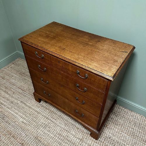 STUNNING LATE 18TH CENTURY OAK CHEST OF DRAWERS - ADDITIONAL PHOTO 4