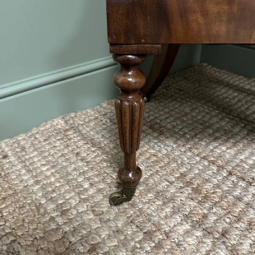 SMALL UPHOLSTERED VICTORIAN ANTIQUE CHAIR - ADDITIONAL PHOTO 4
