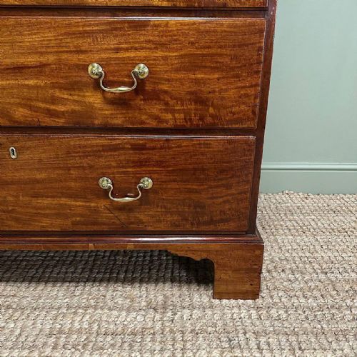 SPECTACULAR MAHOGANY ANTIQUE GEORGIAN CHEST ON CHEST TALL BOY - ADDITIONAL PHOTO 3