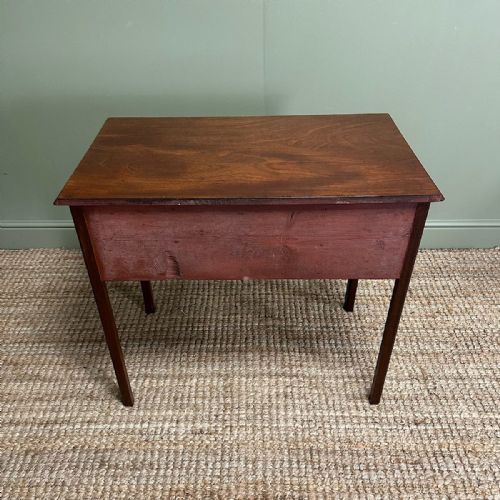 COUNTRY HOUSE GEORGIAN MAHOGANY ANTIQUE LOW BOY SIDE TABLE - ADDITIONAL PHOTO 1