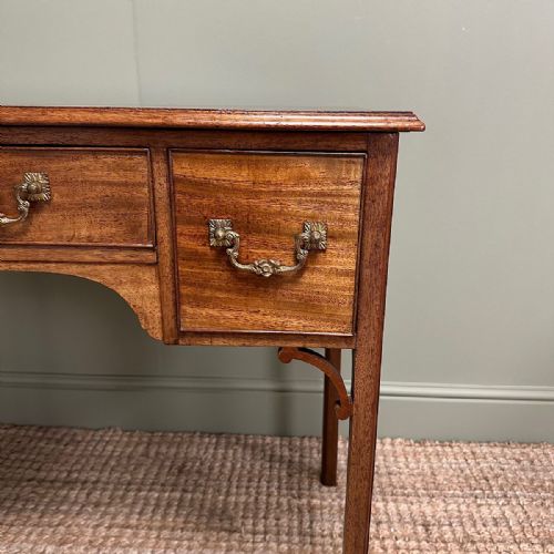 COUNTRY HOUSE GEORGIAN MAHOGANY ANTIQUE LOW BOY SIDE TABLE - ADDITIONAL PHOTO 4