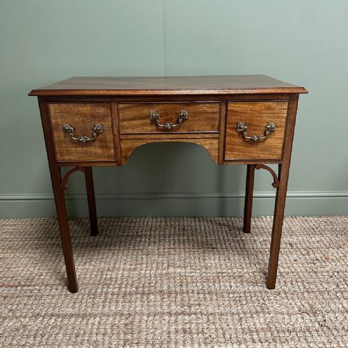 COUNTRY HOUSE GEORGIAN MAHOGANY ANTIQUE LOW BOY SIDE TABLE - ADDITIONAL PHOTO 6