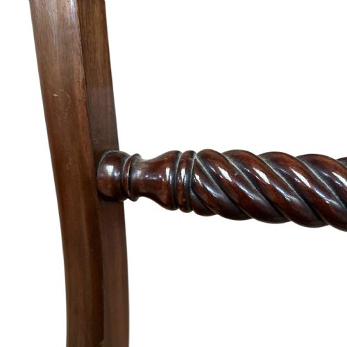 SET OF 10 REGENCY MAHOGANY DINING CHAIRS - ADDITIONAL PHOTO 1