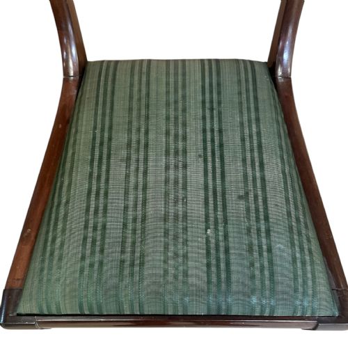 SET OF 10 REGENCY MAHOGANY DINING CHAIRS - ADDITIONAL PHOTO 2