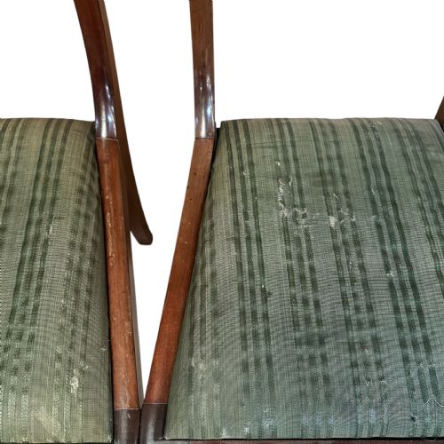 SET OF 10 REGENCY MAHOGANY DINING CHAIRS - ADDITIONAL PHOTO 4