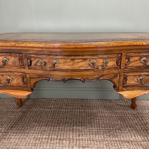 SUPERB QUALITY WALNUT ANTIQUE VICTORIAN DESK - ADDITIONAL PHOTO 3