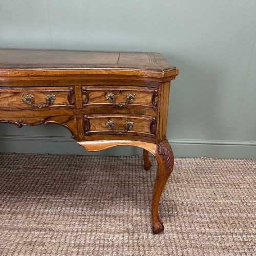 SUPERB QUALITY WALNUT ANTIQUE VICTORIAN DESK - ADDITIONAL PHOTO 8