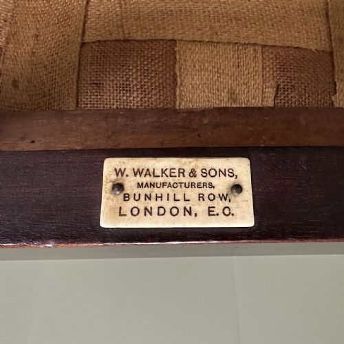 QUALITY SET OF 8 ANTIQUE VICTORIAN DINING CHAIRS BY WILLIAM WALKER SONS - ADDITIONAL PHOTO 1