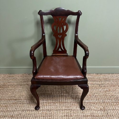 QUALITY SET OF 8 ANTIQUE VICTORIAN DINING CHAIRS BY WILLIAM WALKER SONS - ADDITIONAL PHOTO 3