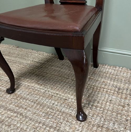 QUALITY SET OF 8 ANTIQUE VICTORIAN DINING CHAIRS BY WILLIAM WALKER SONS - ADDITIONAL PHOTO 10