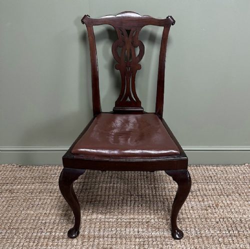 QUALITY SET OF 8 ANTIQUE VICTORIAN DINING CHAIRS BY WILLIAM WALKER SONS - ADDITIONAL PHOTO 11