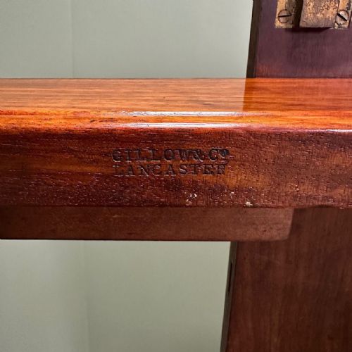 QUALITY ANTIQUE MAHOGANY DINING TABLE BY GILLOWS OF LANCASTER - ADDITIONAL PHOTO 3